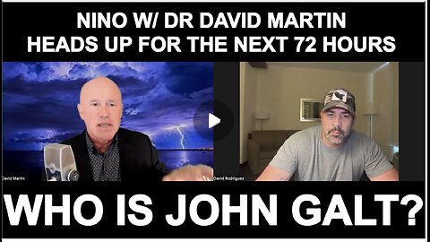 NINO W/ Dr. David Martin- DOCUMENTS OF PLANNED BIO ATTACK SET 4 JULY 4TH WHO IS John Galt?