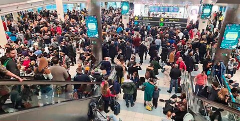 Cyberattack on major European airports_ operations halted, flights delayed