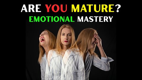 The Real Reason Society Is Breaking Down: Emotional Immaturity