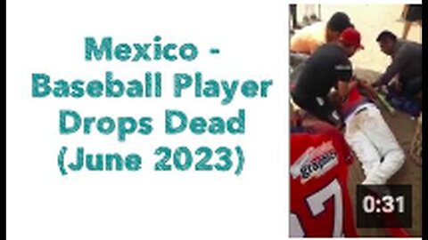 "Mexican Baseball Player's Tragic Death (June 2023)"