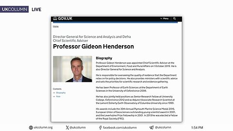 Geoengineering Petition Focuses On Greenhouse Gas Removal "Technologies" | UK Column News