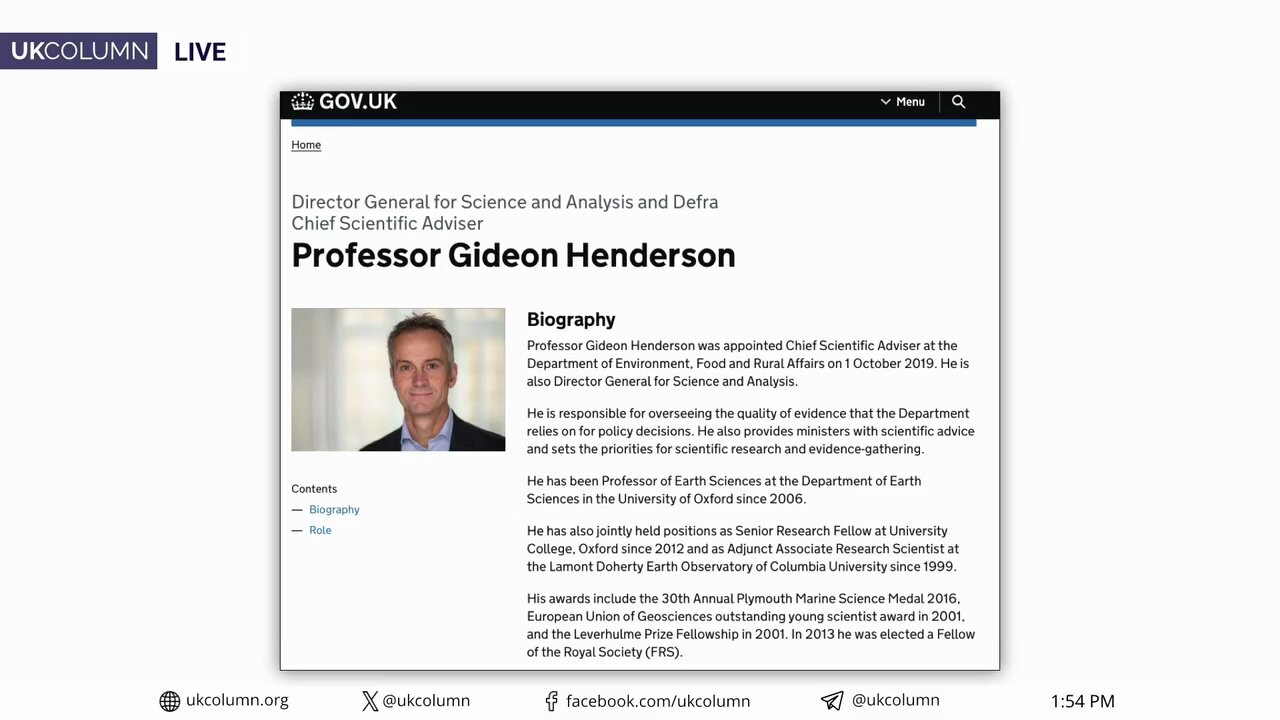 Geoengineering Petition Focuses On Greenhouse Gas Removal "Technologies" | UK Column News