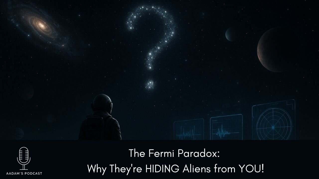 The Fermi Paradox: Why They're HIDING Aliens from YOU | Podcast-181