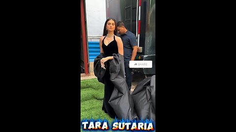 Bollywood Actress Tara Sutaria Black Beauty's 🥰