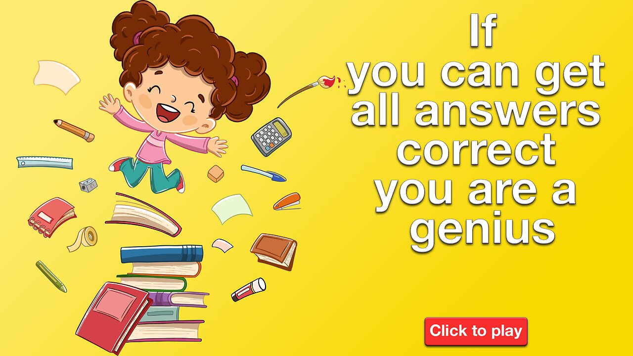 Challenging Intelligence Quiz