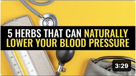"Natural Blood Pressure Reduction: 5 Beneficial Herbs"