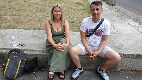 Protest against Geo-engineering: London 21st June 2025 - Part 8 Natasha, Nacho and Kelly