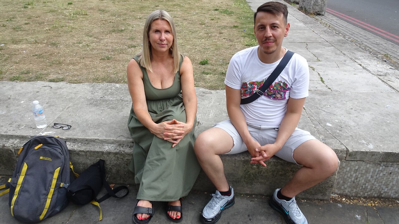 Protest against Geo-engineering: London 21st June 2025 - Part 8 Natasha, Nacho and Kelly