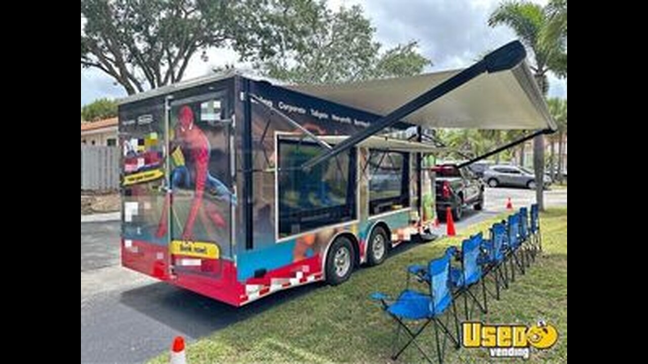 Turn Key 2022 22' X 8.5' with Video Gaming Trailer | Party Gaming Trailer for Sale in Florida!