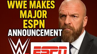 WWE Makes Major Announcement With ESPN