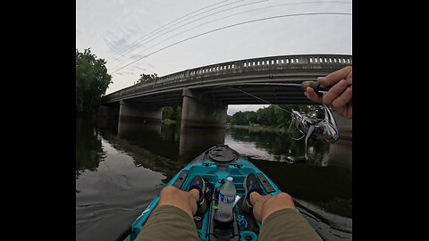 Smallmouth on the Kayak