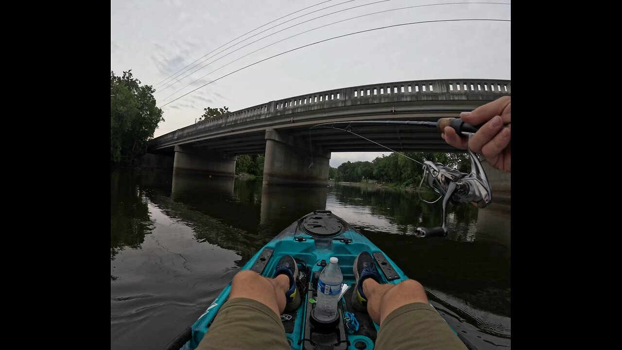 Smallmouth on the Kayak