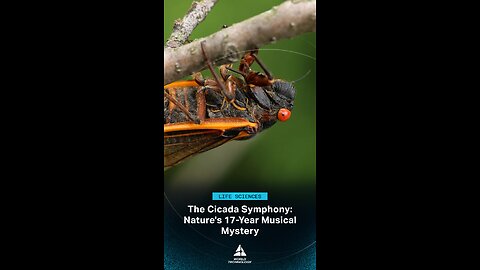 The 17-Year Secret: How Cicadas Keep Perfect Time #cicadas #nature #worldtechnology