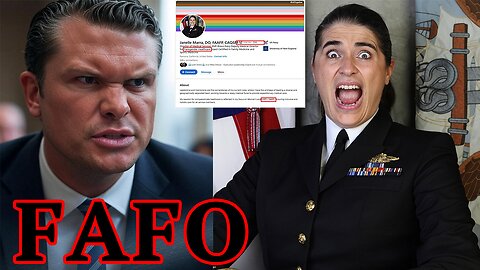 Navy doctor FINDS OUT when her WOKE PRONOUNS get REVEALED! FAFO!
