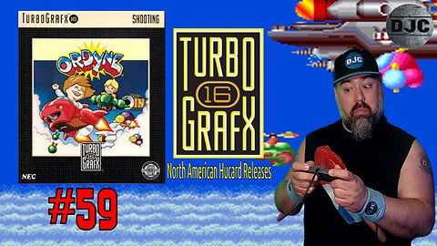 Turbografx 16 - North American HuCard Releases #59 - ORDYNE