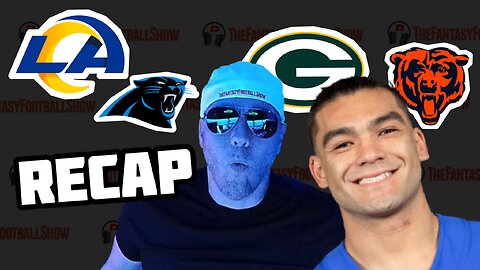 Rams beat Panthers; Packers, Bears Recap.. Puka?