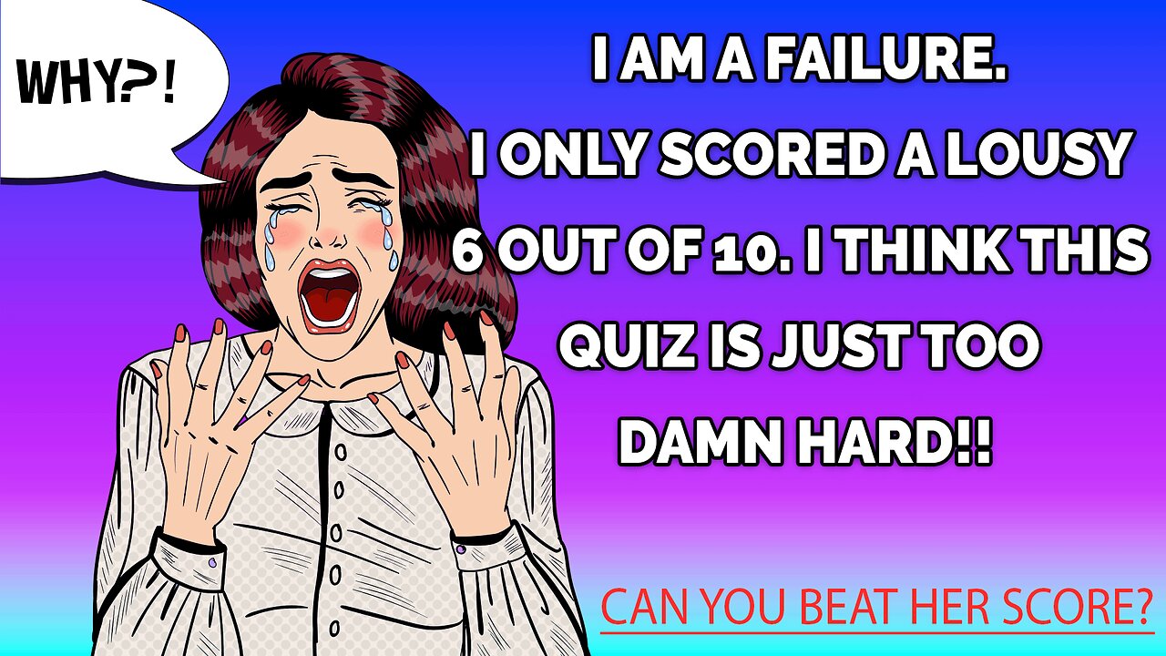 Hard Mixed Trivia
