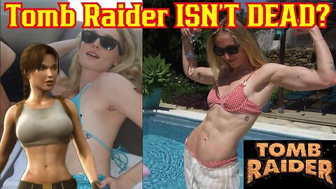 Laura Croft Tomb Raider Series NOT DEAD At Amazon! Sophie Turner Shows Off Action Ready Bod!