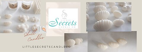 Shell 🐚 candles