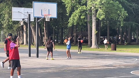 Blasian Babies Sister Outdoor Extra Team Practice & Drills For The 2025 YMCA Youth Basketball Season