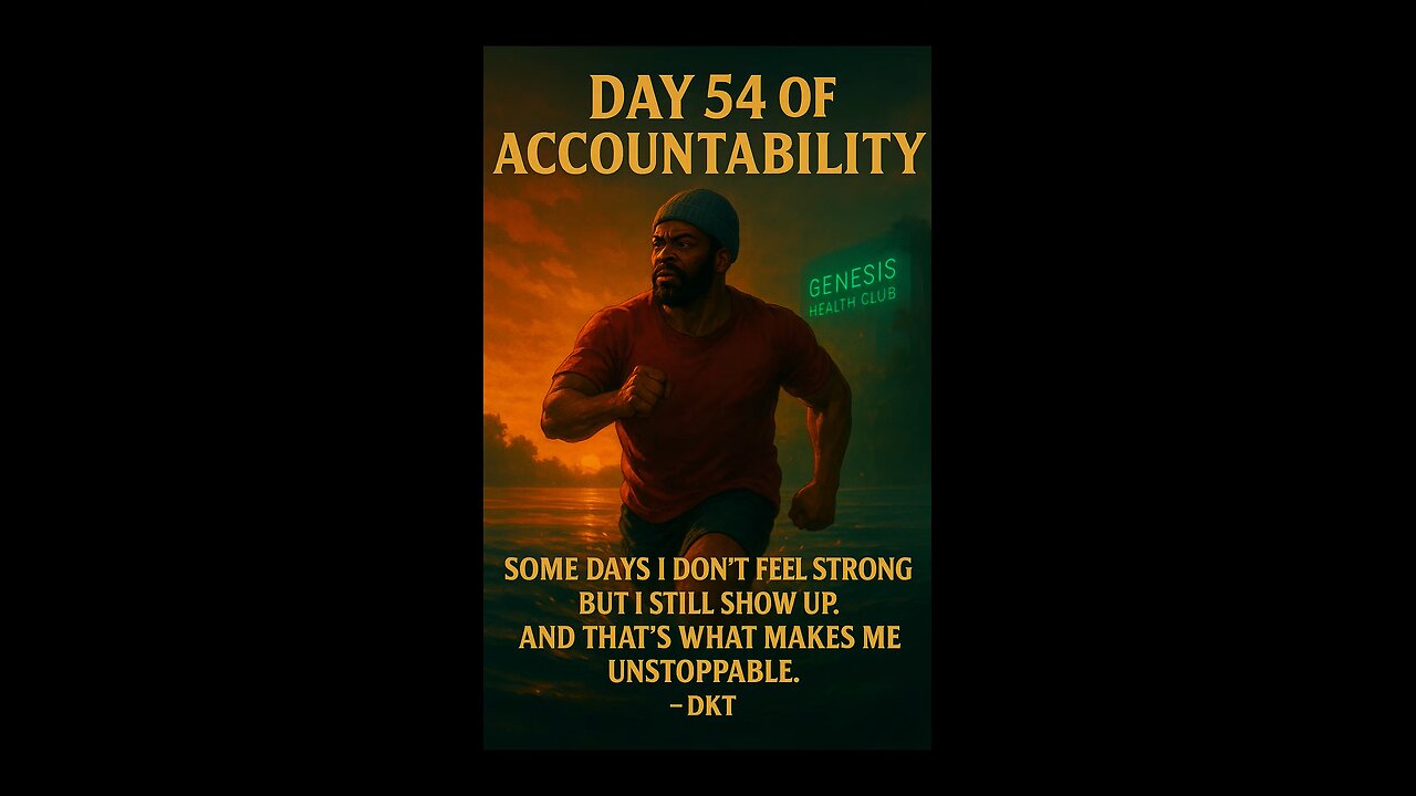 Day 54 of #accountability | Showing Up When It Hurts #motivation #pushharder #focused #determined