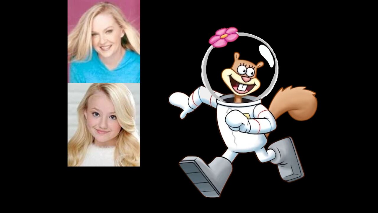 Animated Voice Comparison- Sandy Cheeks (SpongeBob)