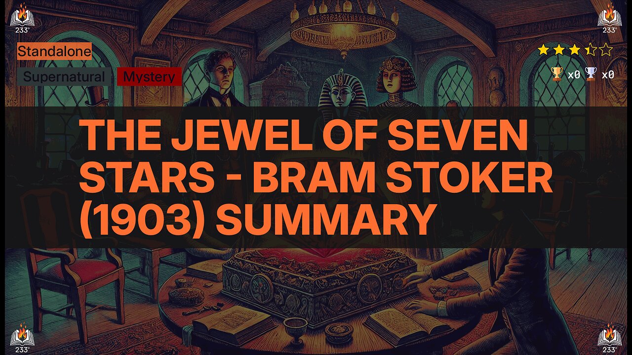 The Jewel of Seven Stars - Bram Stoker (1903) Summary