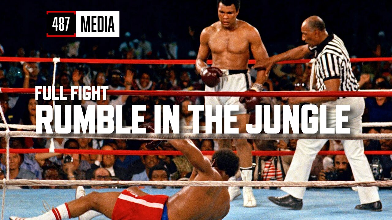 🥊 THE RUMBLE IN THE JUNGLE! George Foreman vs Muhammad Ali - FULL FIGHT in Kinshasa, Zaire - 1974