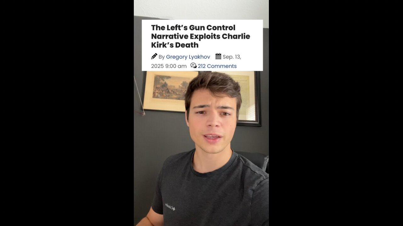 Victor Reacts: The Left Is Uses an Example of Violence Against Conservatives to Disarm Conservatives