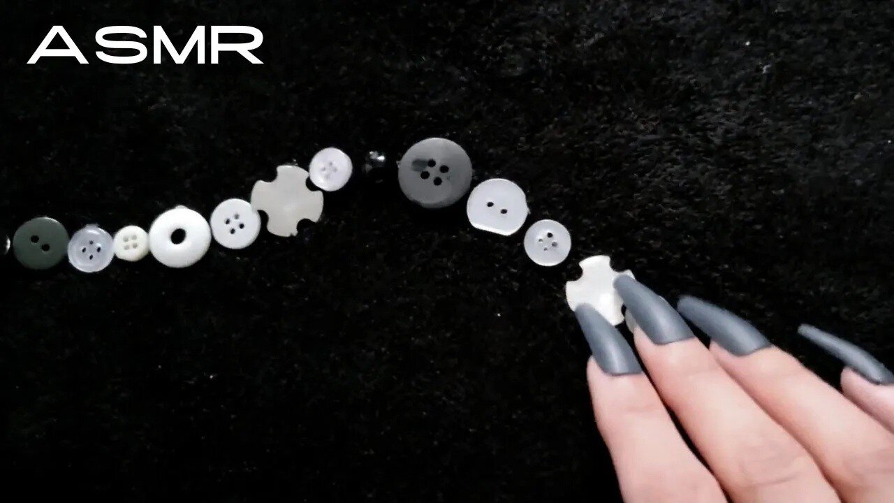 Lo-Fi ASMR Follow the Button Path (no talking, tapping & scratching plastic)