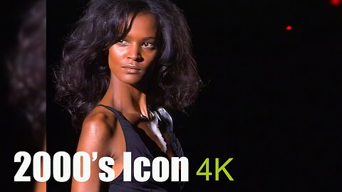 4K | 2000's Icon LIYA KEBEDE Remastered - Fashion Channel