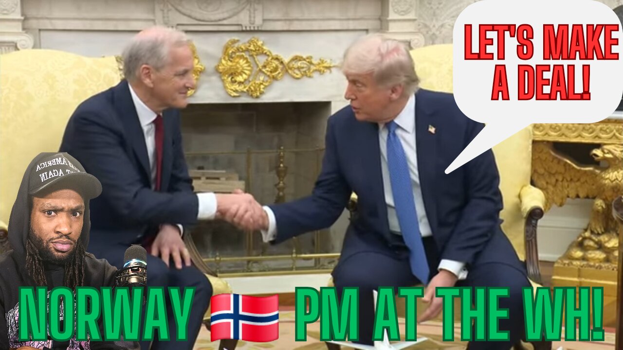 NORWAY PM COMES TO THE WHITE HOUSE!