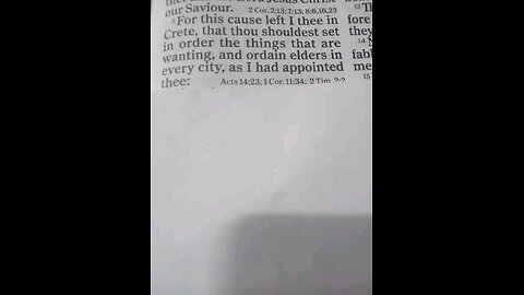 Acts 14:23 , Titus 1:5