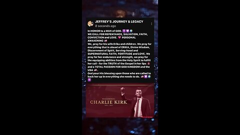 In Honor to Charlie Kirk