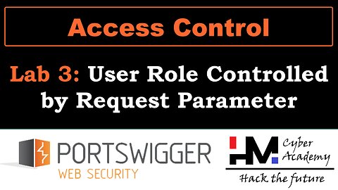 Access Control 3 | User Role Controlled by Request Parameter #BugBounty #portswigger