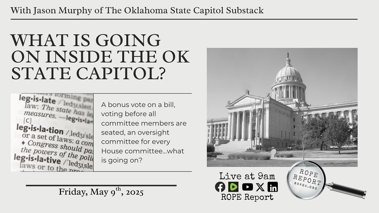 What Is Happening At The Oklahoma State Capitol - Jason Murphy