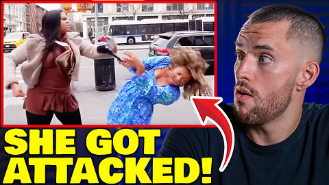 Anti-Abortion Activist BRUTALLY ASSAULTED! (Left Bloody!)