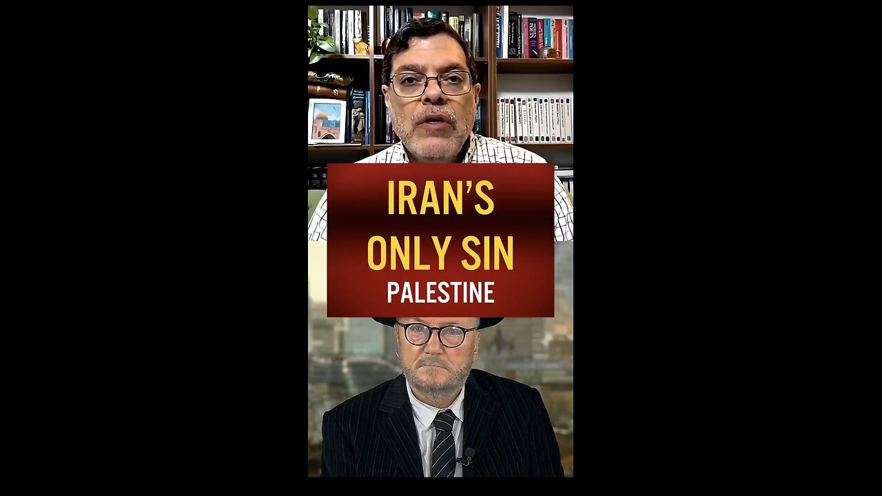 George w/ Prof Marandi ~ Iran's only Sin Supports Palestine