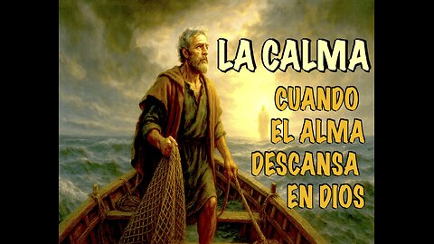 LA CALMA: CUANDO EL ALMA DESCANSA EN DIOS.