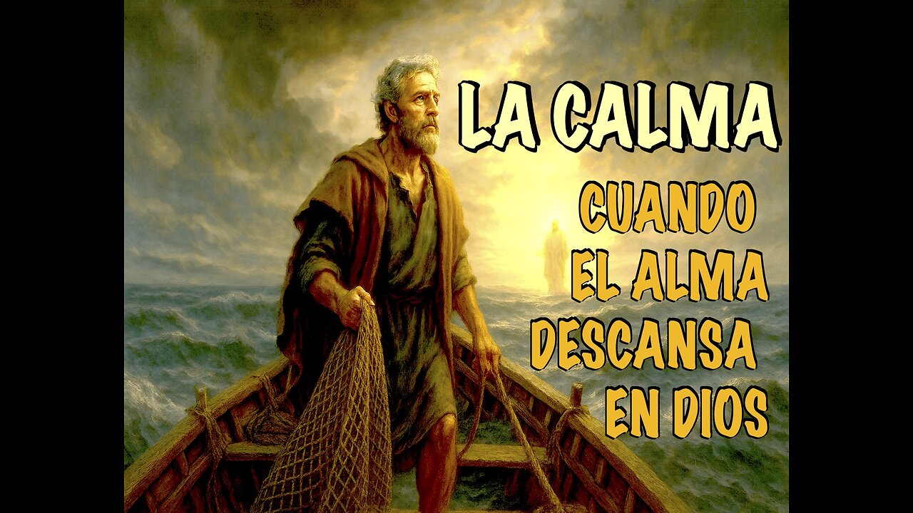 LA CALMA: CUANDO EL ALMA DESCANSA EN DIOS.