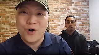 Johnny Somali just harassed an Asian girl and hid from the Police.
