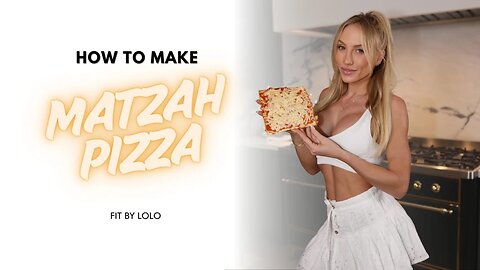 How to Make Matzah Pizza for Passover