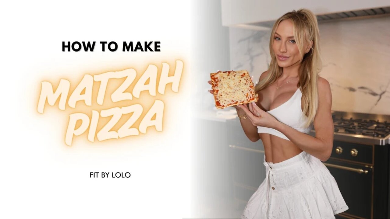 How to Make Matzah Pizza for Passover