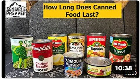 "Canned Food Shelf Life: A Survival Tip"
