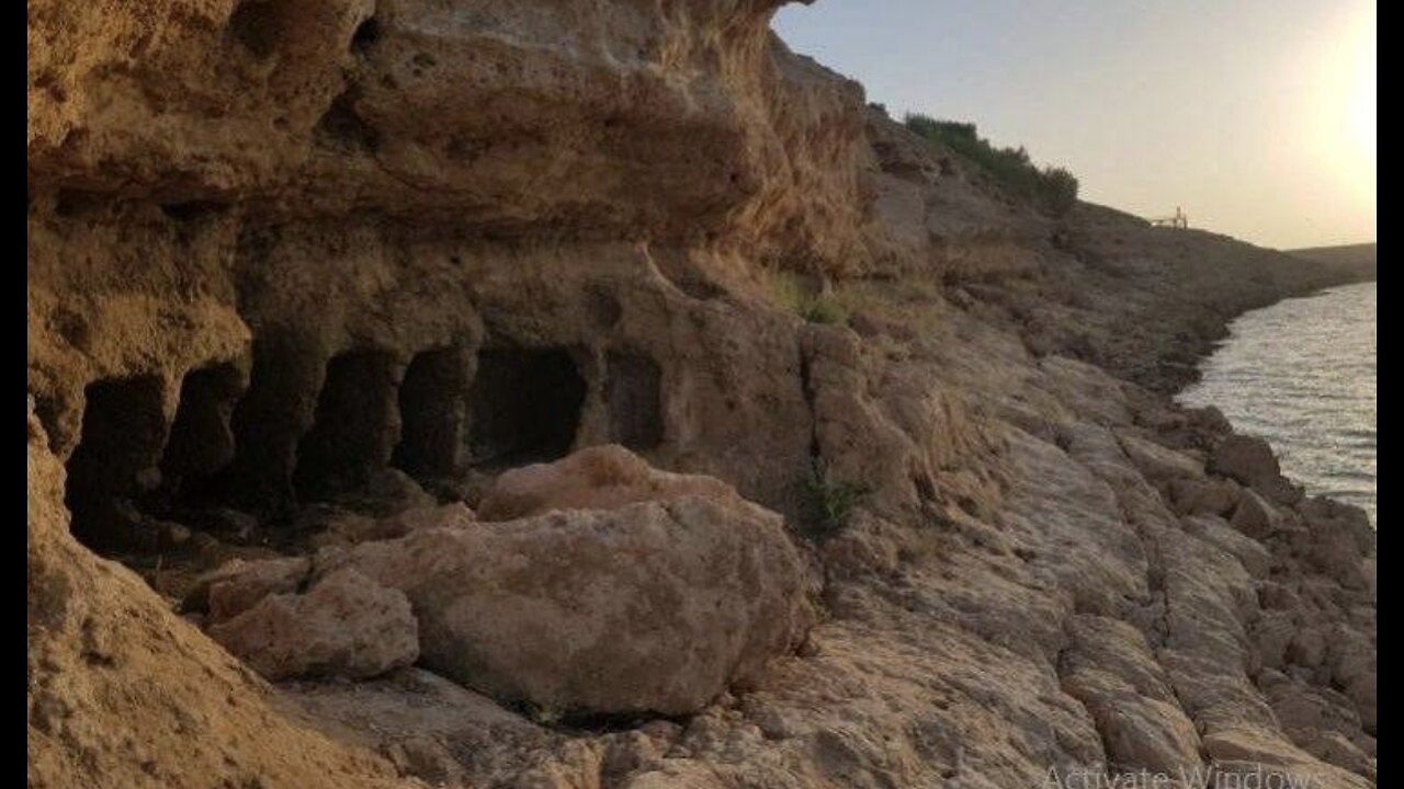 The RUINS of the ancient Euphrates City