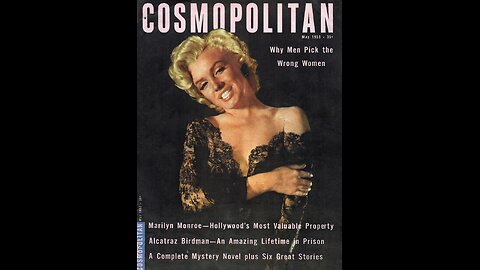 Cosmopolitan Magazine, Marilyn Monroe, May 1953