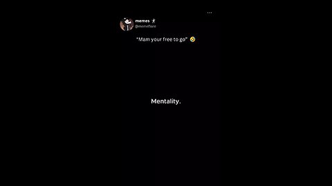 black mentality gone wrong