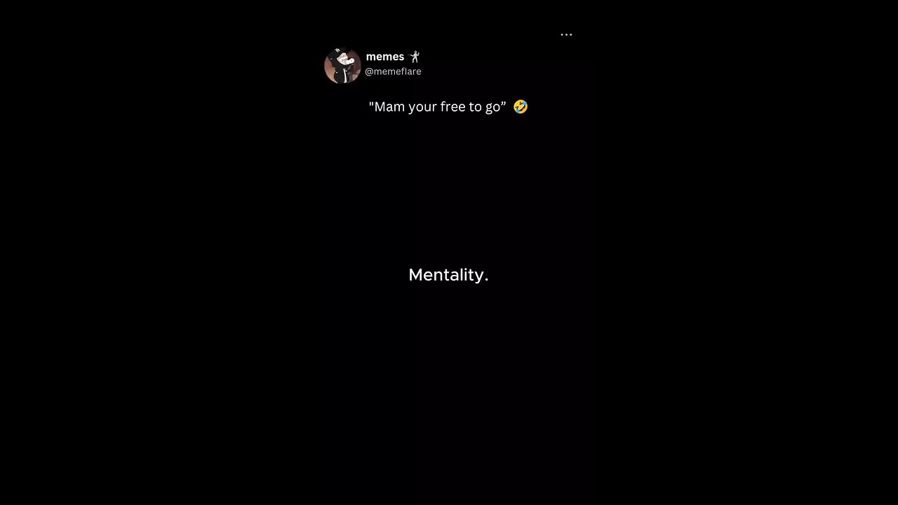 black mentality gone wrong