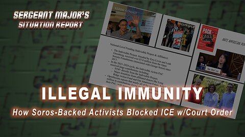 Illegal Immunity | Sergeant Major's Situation Report w/John Gillette