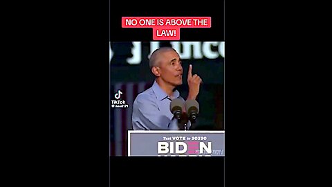 No One Is Above the Law!